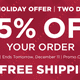 25% off, plus free shipping | L.L.Bean | Use code HOLIDAY